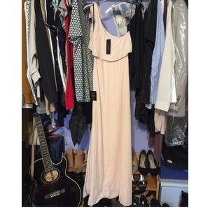 Lulu’s Baby Pink Maxi Dress